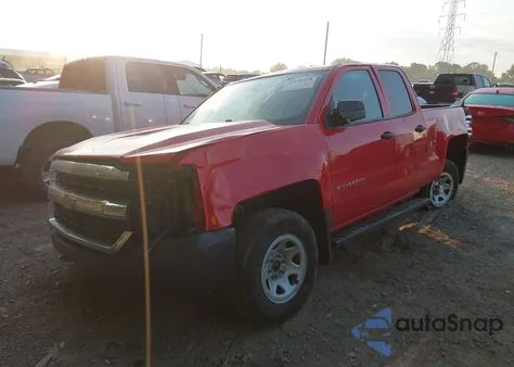 2019 Chevrolet Silverado 1500 Ld Wt из США, поврежденный, VIN 2GCVKNEC5K1225912